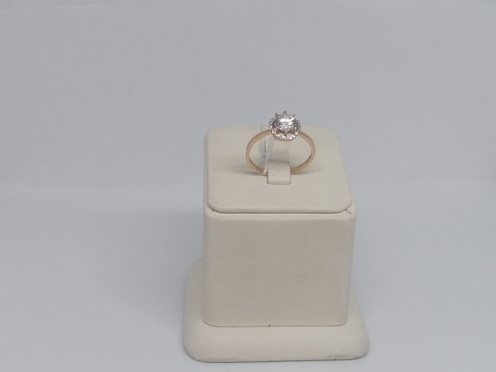 КОЛКМИ585 КОЛЬЦО С КАМНЯМИ (Au 585)