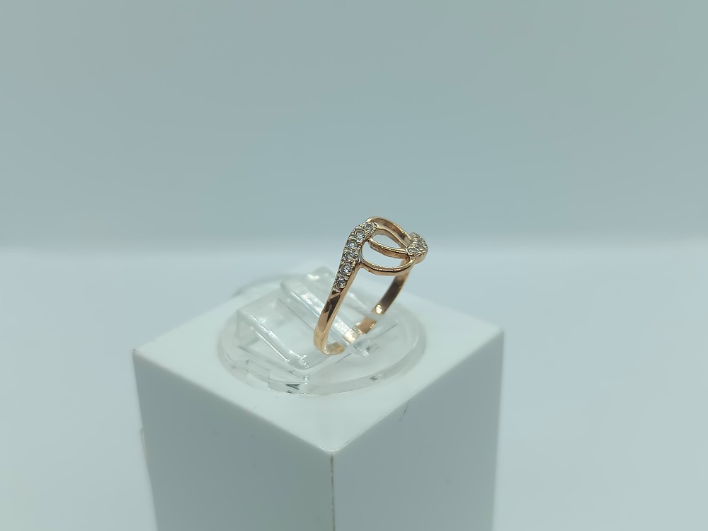 КОЛКМИ585 КОЛЬЦО С КАМНЯМИ (Au 585)