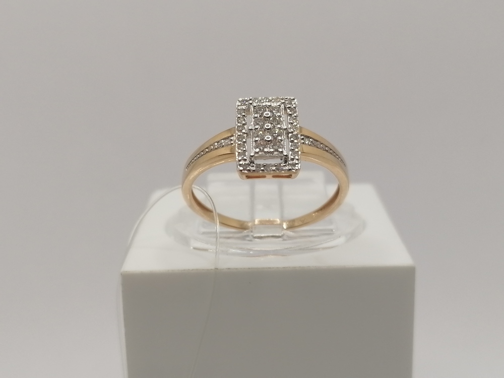 КОЛЬЦО БРИЛЛИАНТ (Au 585)