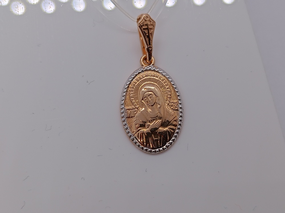 ПОДВЕСКА ИКОНА без камня (Au 585)