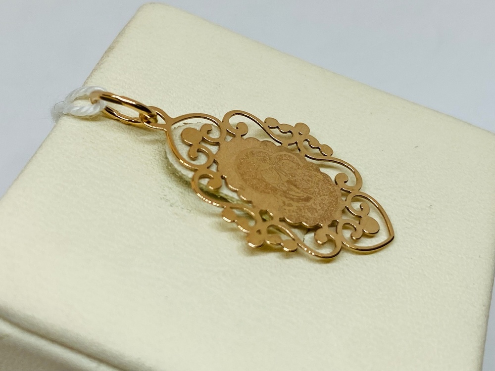 ПОДИБК585 ПОДВЕСКА ИКОНА БЕЗ КАМНЯ (Au 585)