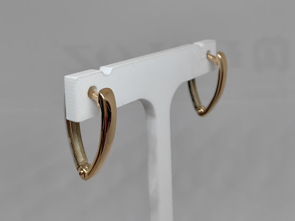 СЕРЬГИ БЕЗ КАМНЯ (Au 585)