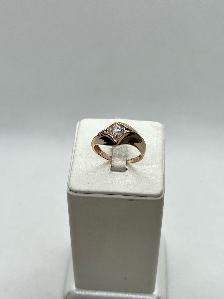 КОЛЬЦО С КАМНЕМ (Au 585)