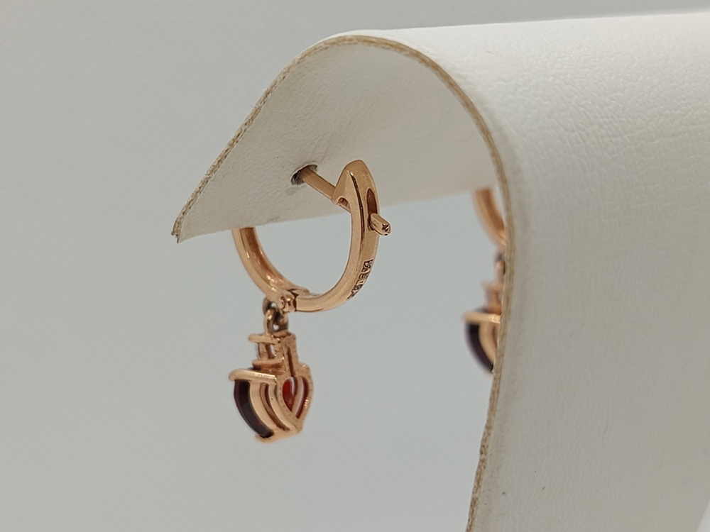 СЕРЬГИ С КАМНЯМИ (Au 585)