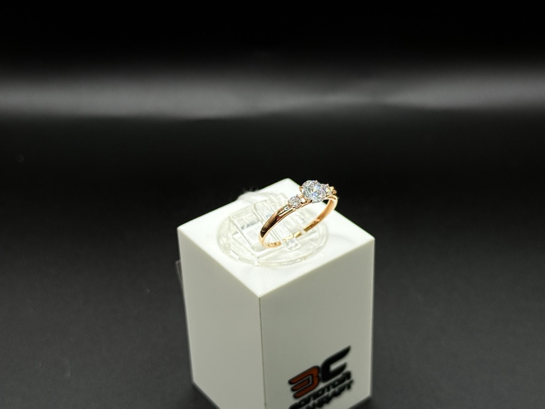 КОЛКМИ585 КОЛЬЦО С КАМНЯМИ (Au 585)