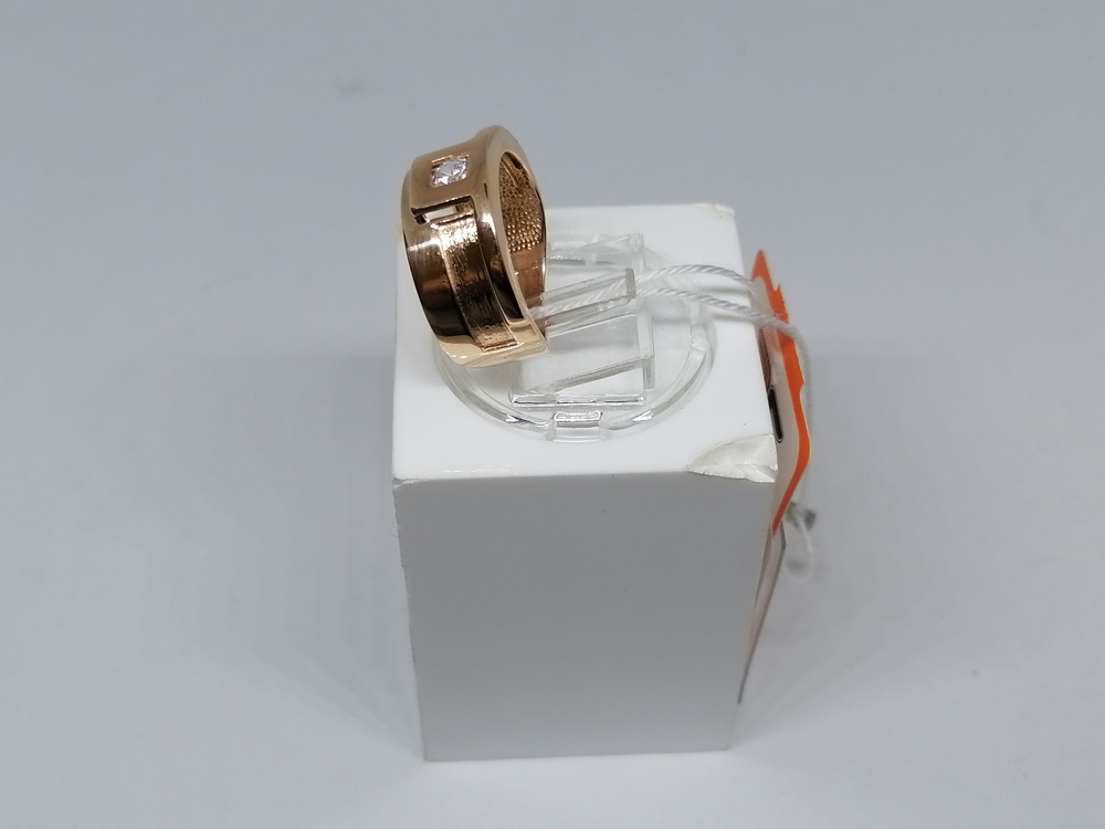 КОЛКМ585 КОЛЬЦО С КАМНЕМ (Au 585)
