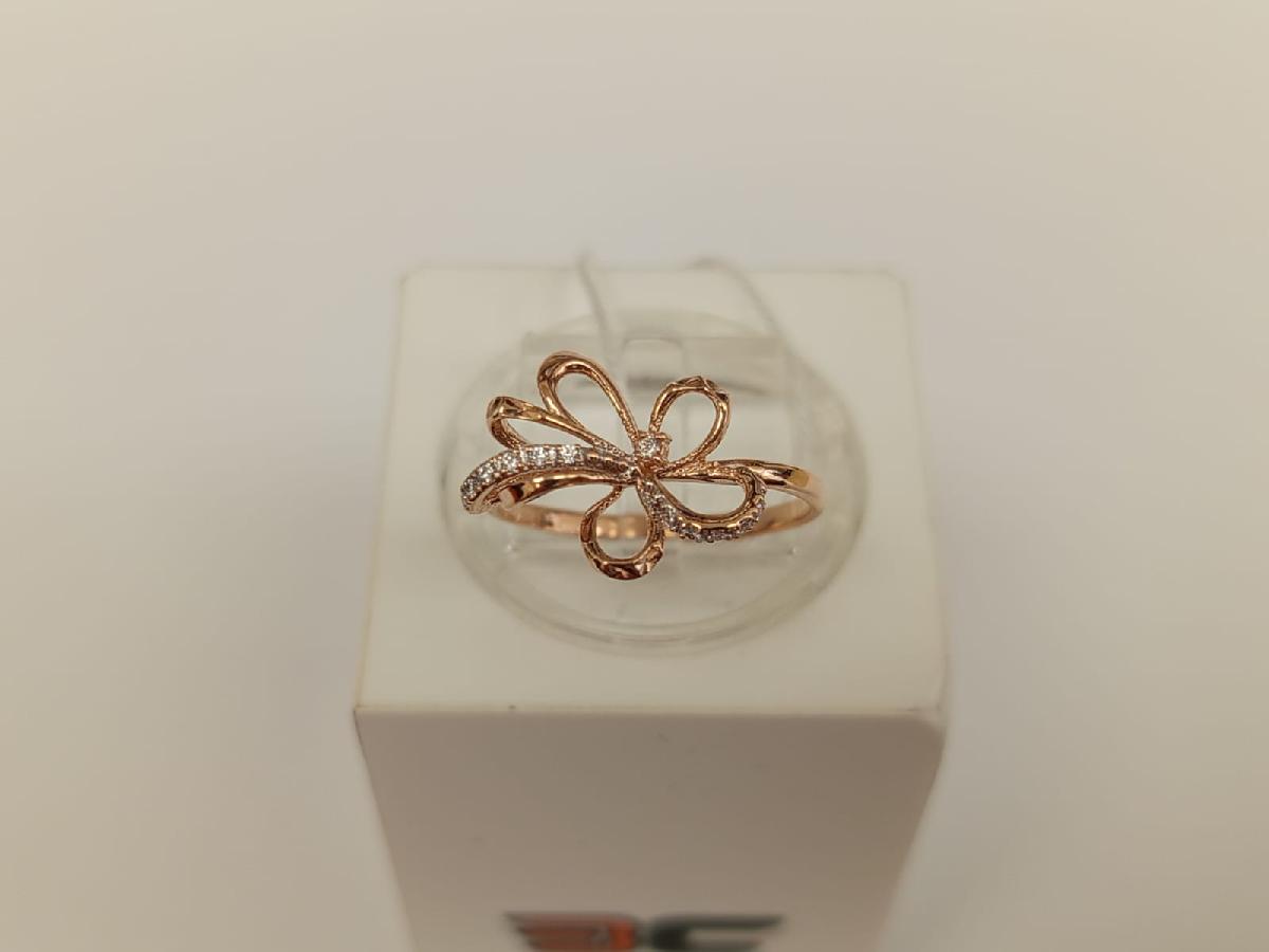 КОЛКМИ585 КОЛЬЦО С КАМНЯМИ (Au 585)