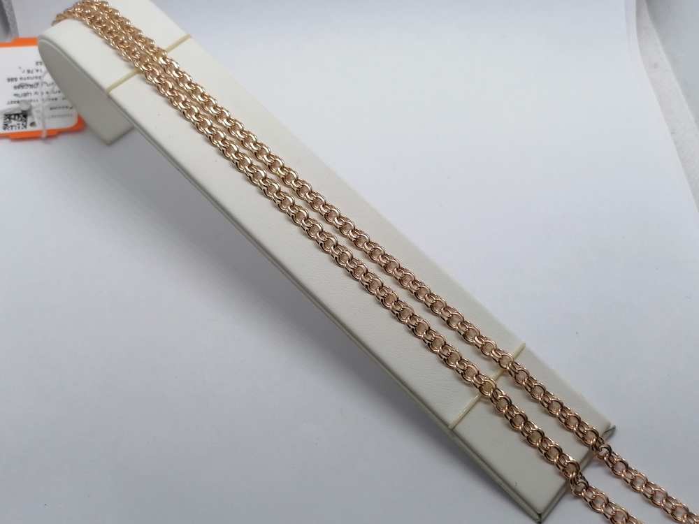 ЦЕПЬ ПОЛНОВЕСНАЯ Бисмарк (Au 585)