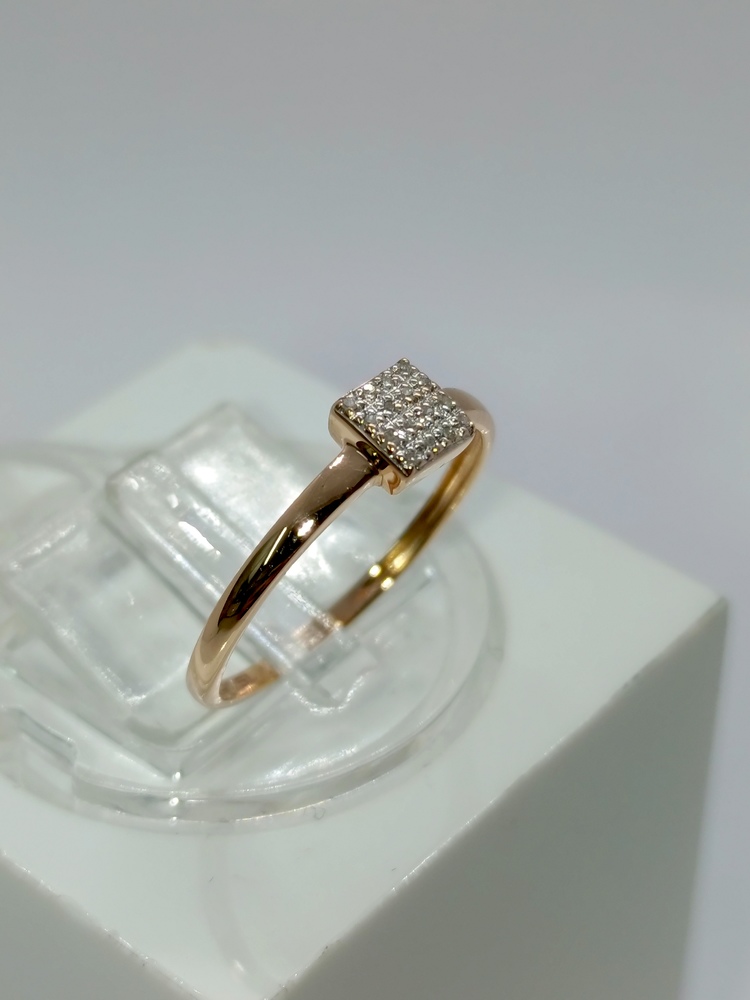 КОЛКМИ585 КОЛЬЦО С КАМНЯМИ (Au 585)