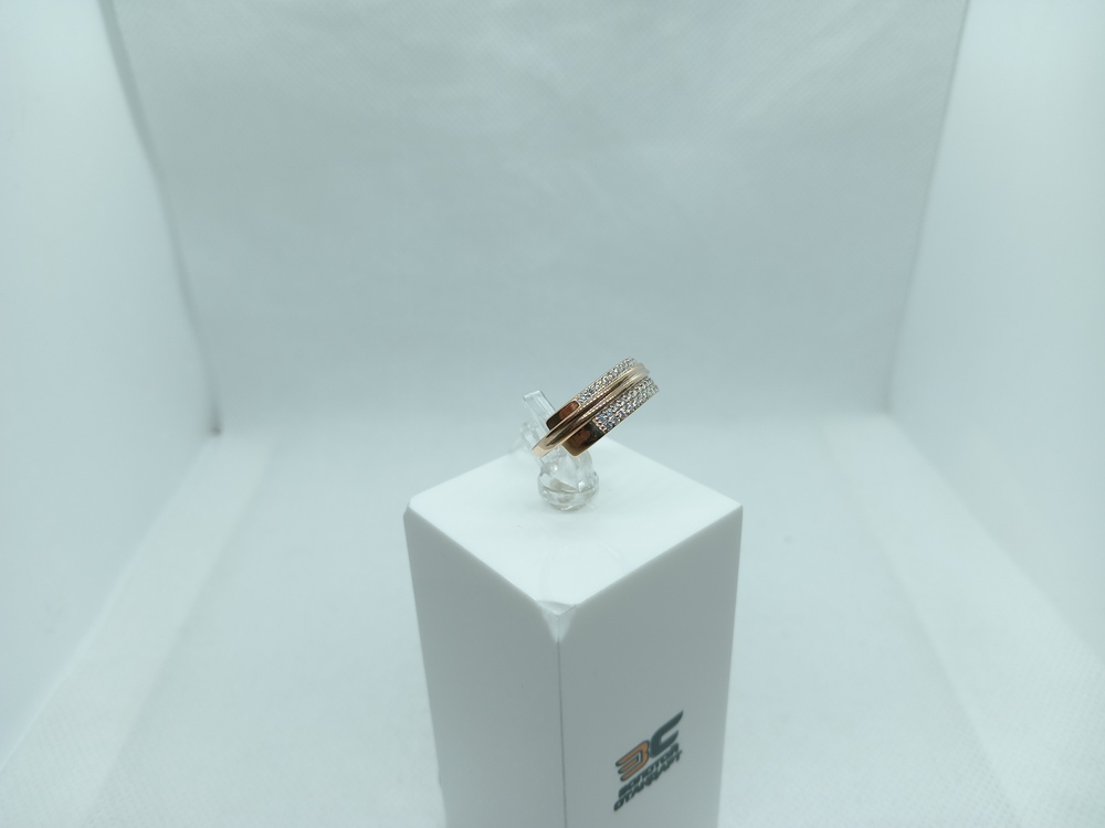 КОЛКМИ585 КОЛЬЦО С КАМНЯМИ (Au 585)