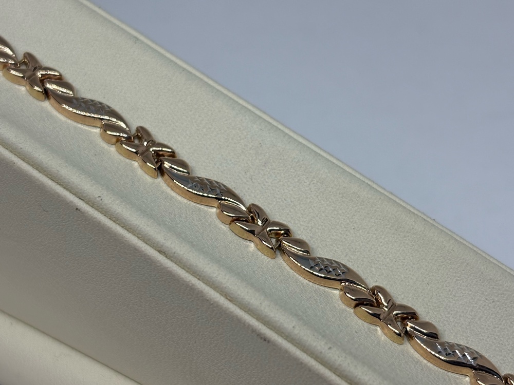 БРАСЛЕТ ПУСТОТЕЛЫЙ Ролекс Au 585