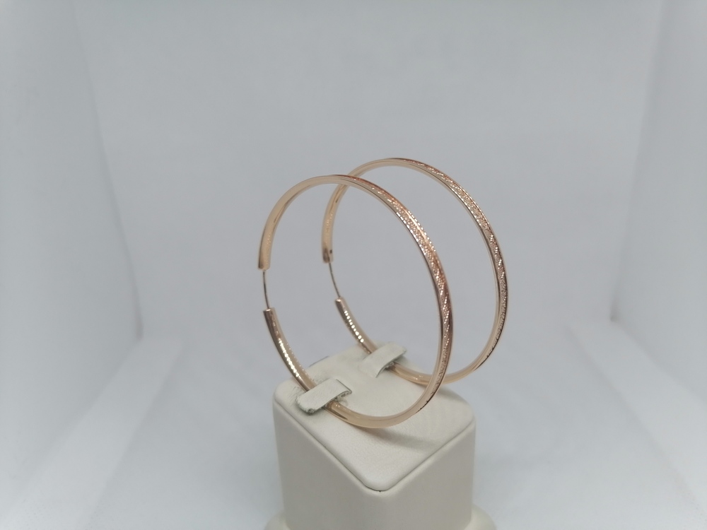 СКОН585 СЕРЬГИ КОНГО (Au 585)