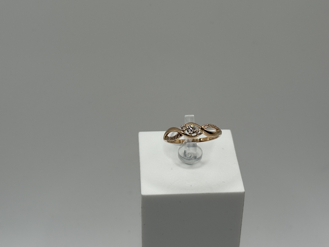 КОЛКМИ585 КОЛЬЦО С КАМНЯМИ (Au 585)