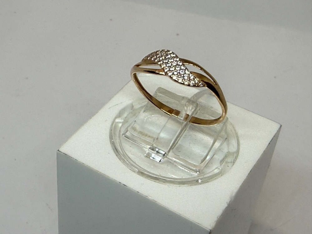 КОЛКМИ585 КОЛЬЦО С КАМНЯМИ (Au 585)