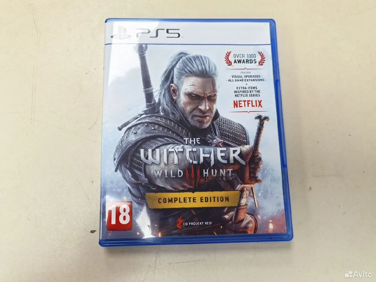 Игра Playstation 5 Witcher Wild Hunt