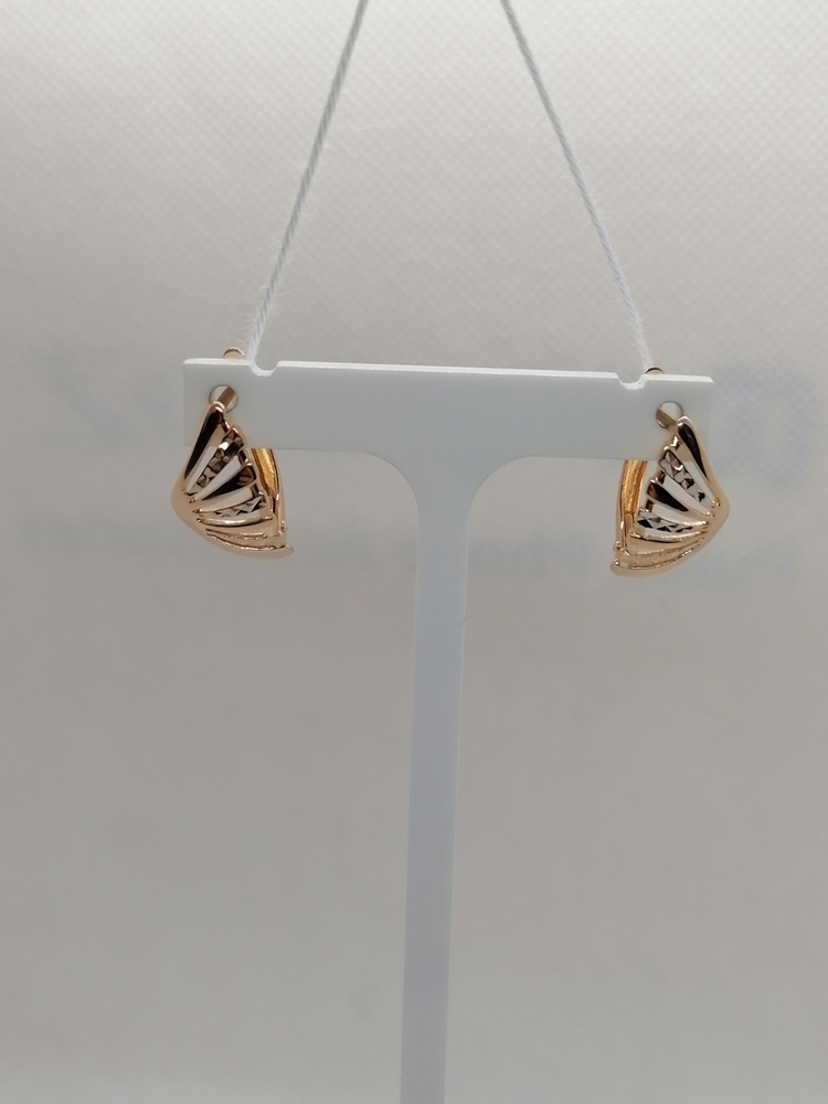 СБКМ585 СЕРЬГИ БЕЗ КАМНЯ (Au 585) СБКМ585 СЕРЬГИ БЕЗ КАМНЯ (Au 585)