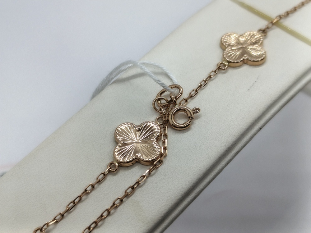 БРАСЛЕТ ПОЛНОВЕСНЫЙ Фантазия Au 585