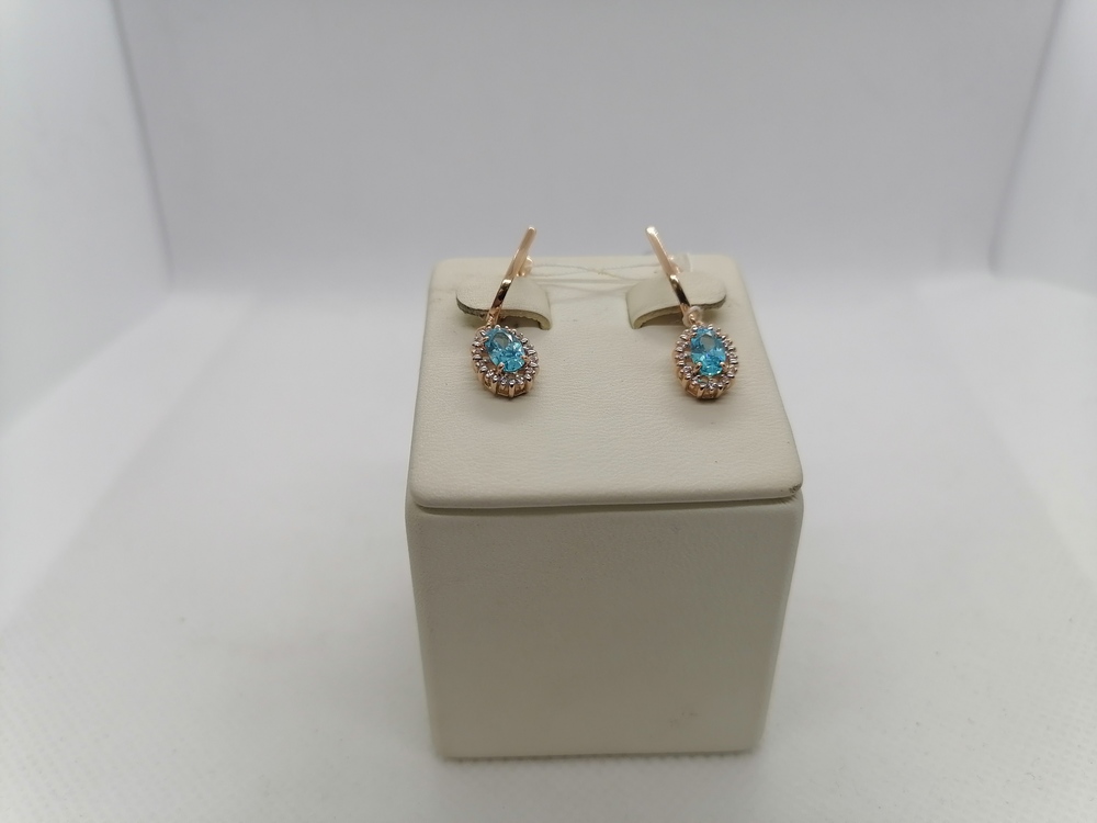 СКМИ585 СЕРЬГИ С КАМНЯМИ (Au 585) СКМИ585 СЕРЬГИ С КАМНЯМИ (Au 585)