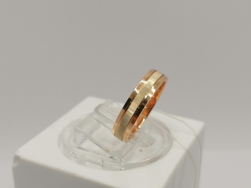 Ш1/бк КОЛЬЦО ОБРУЧАЛЬНОЕ без камня (Au 585)