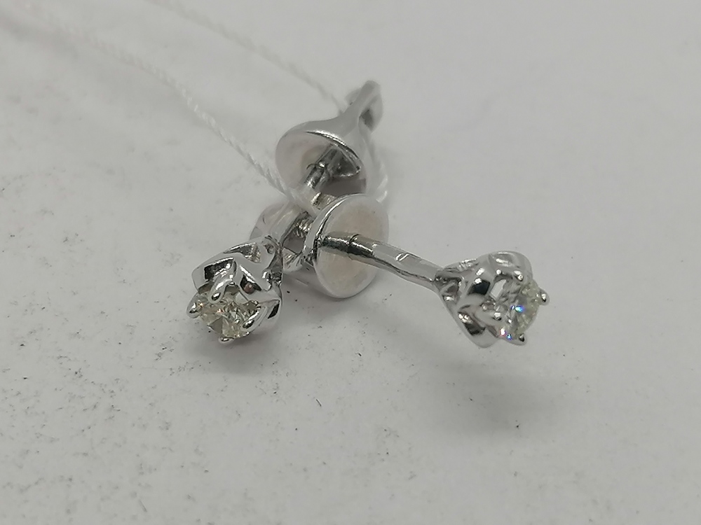 СЕРЬГИ БРИЛЛИАНТ (Au 585)