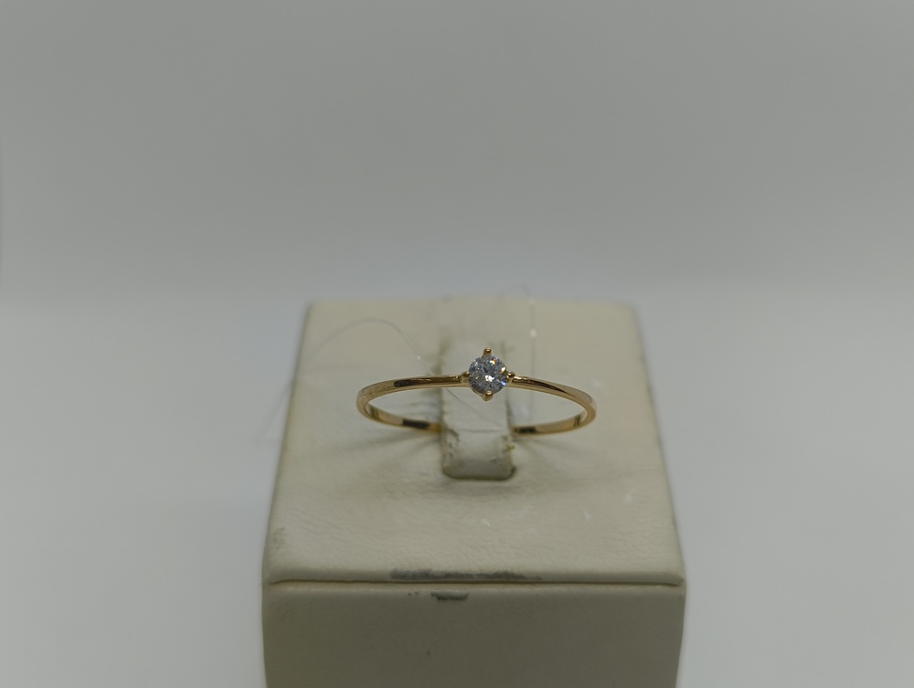 КОЛЬЦО С КАМНЕМ (Au 585)