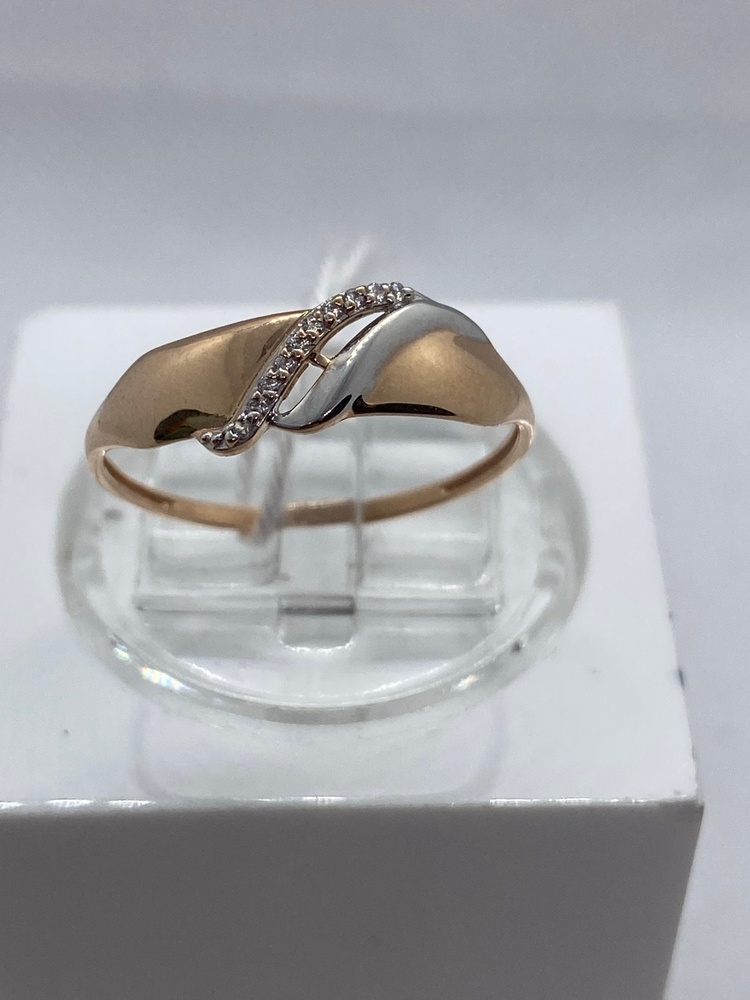 КОЛКМИ585 КОЛЬЦО С КАМНЯМИ (Au 585)