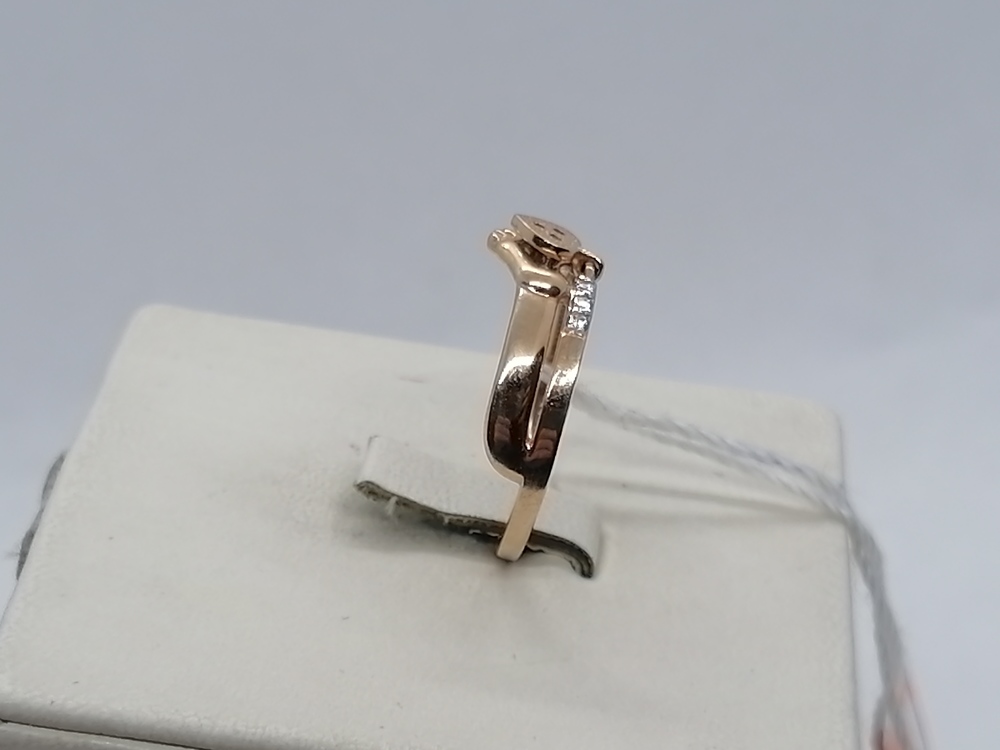КОЛКМИ585 КОЛЬЦО С КАМНЯМИ (Au 585)