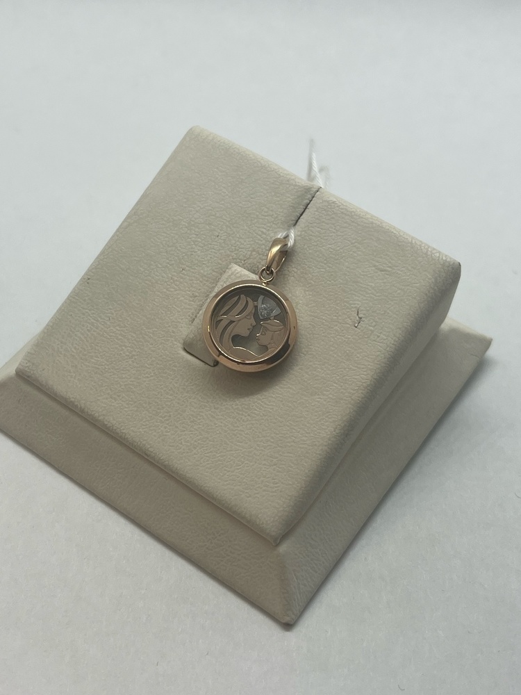 ПОДКМИ585 ПОДВЕСКА С КАМНЯМИ (Au 585)