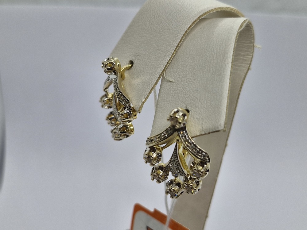 СЕРЬГИ БРИЛЛИАНТ Au 750