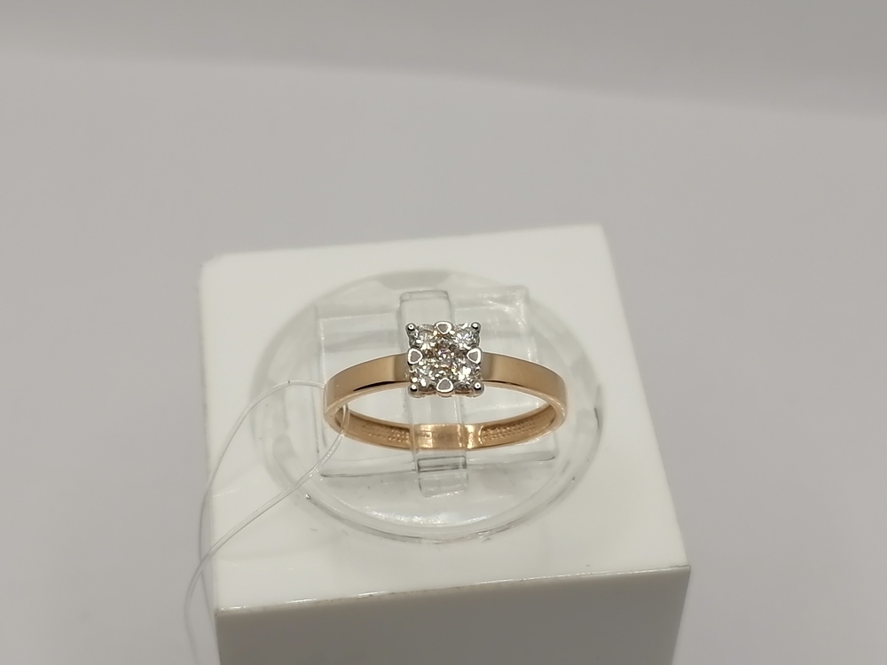 КОЛЬЦО БРИЛЛИАНТ (Au 585)