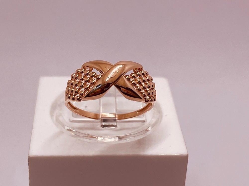 КОЛБКМ585 КОЛЬЦО БЕЗ КАМНЯ (Au 585)