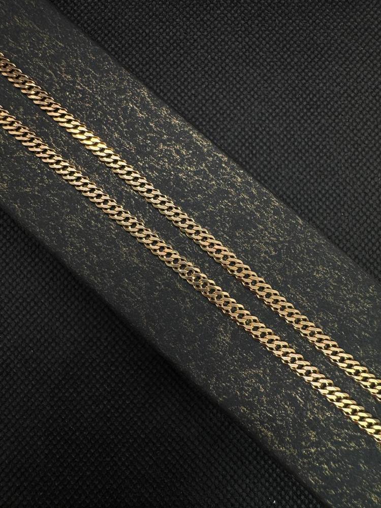 ЦЕПЬ ПОЛНОВЕСНАЯ Ромб двойной (Au 585)