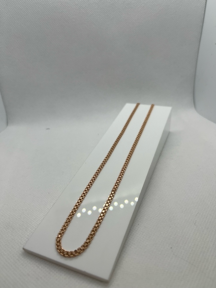 8050202П-50 ЦЕПЬ ПУСТОТЕЛАЯ Бисмарк машинный (Au 585) 8050202П-50 ЦЕПЬ ПУСТОТЕЛАЯ Бисмарк машинный (Au 585)