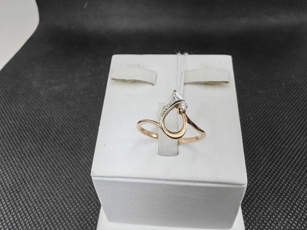 КОЛЬЦО БРИЛЛИАНТ Au 585