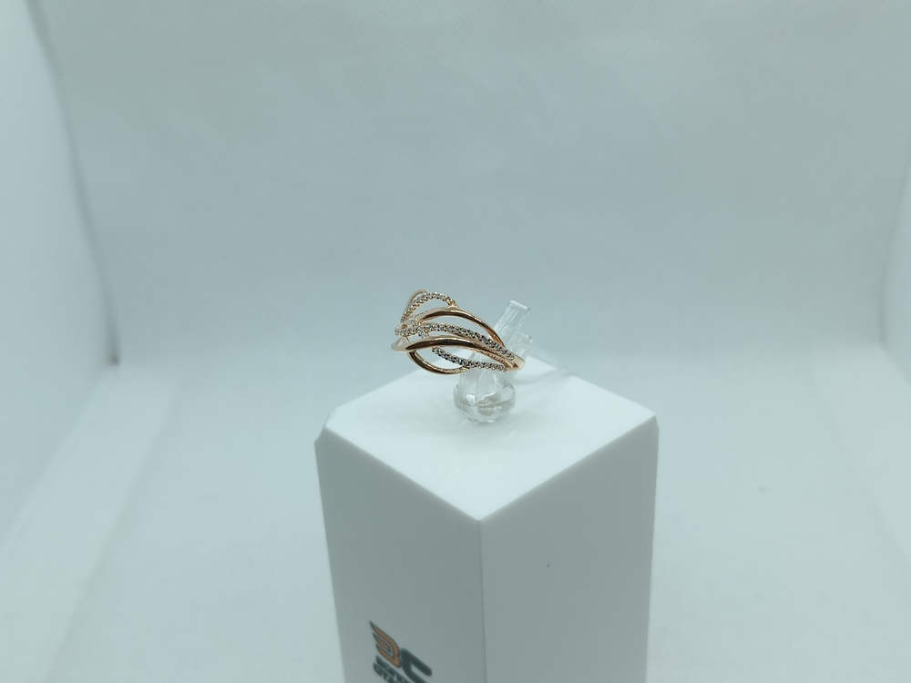 КОЛКМИ585 КОЛЬЦО С КАМНЯМИ (Au 585)