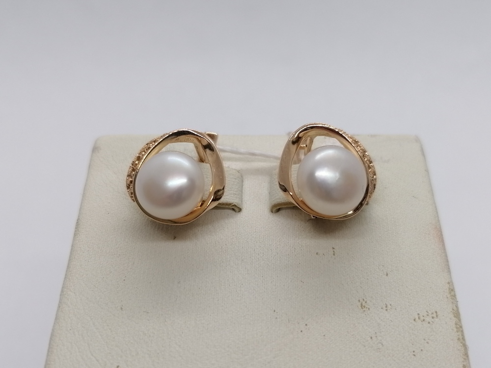 СЕРЬГИ С КАМНЯМИ (Au 585)