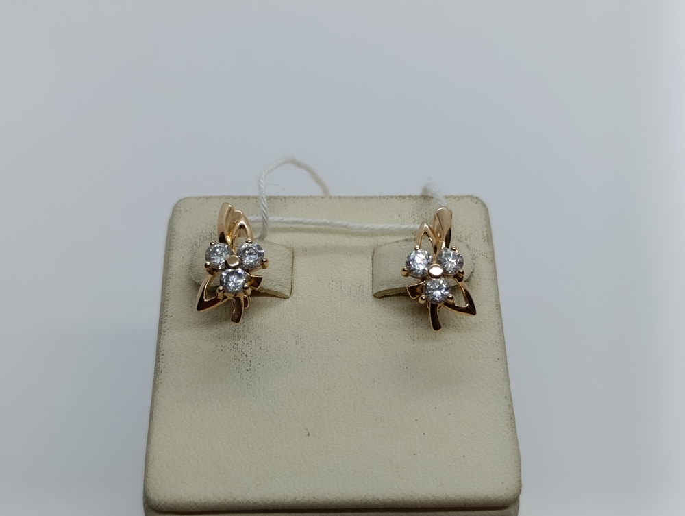 СКМИ585 СЕРЬГИ С КАМНЯМИ (Au 585) СКМИ585 СЕРЬГИ С КАМНЯМИ (Au 585)