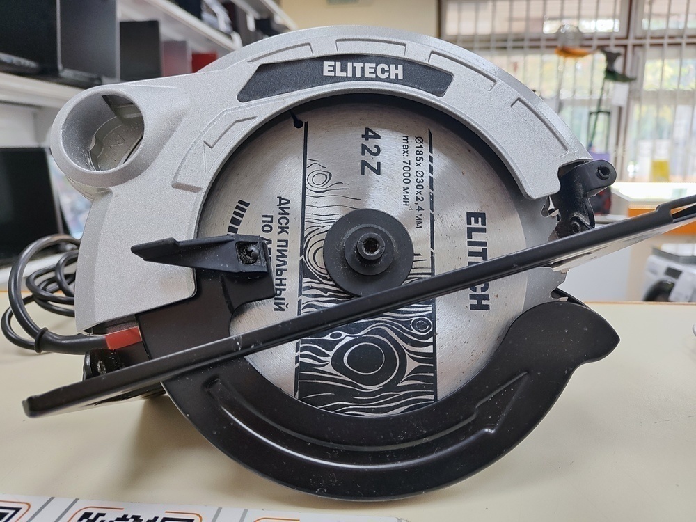 Дисковая пила Elitech ПД 1565
