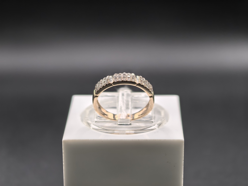 КОЛКМИ585 КОЛЬЦО С КАМНЯМИ (Au 585)