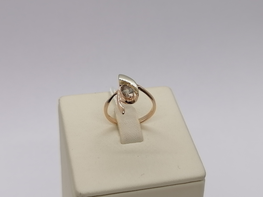 КОЛКМ585 КОЛЬЦО С КАМНЕМ (Au 585)