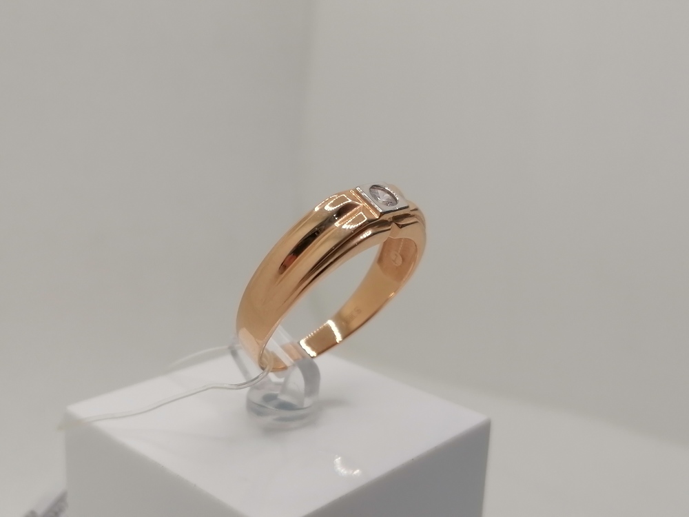 КОЛЬЦО С КАМНЕМ (Au 585)