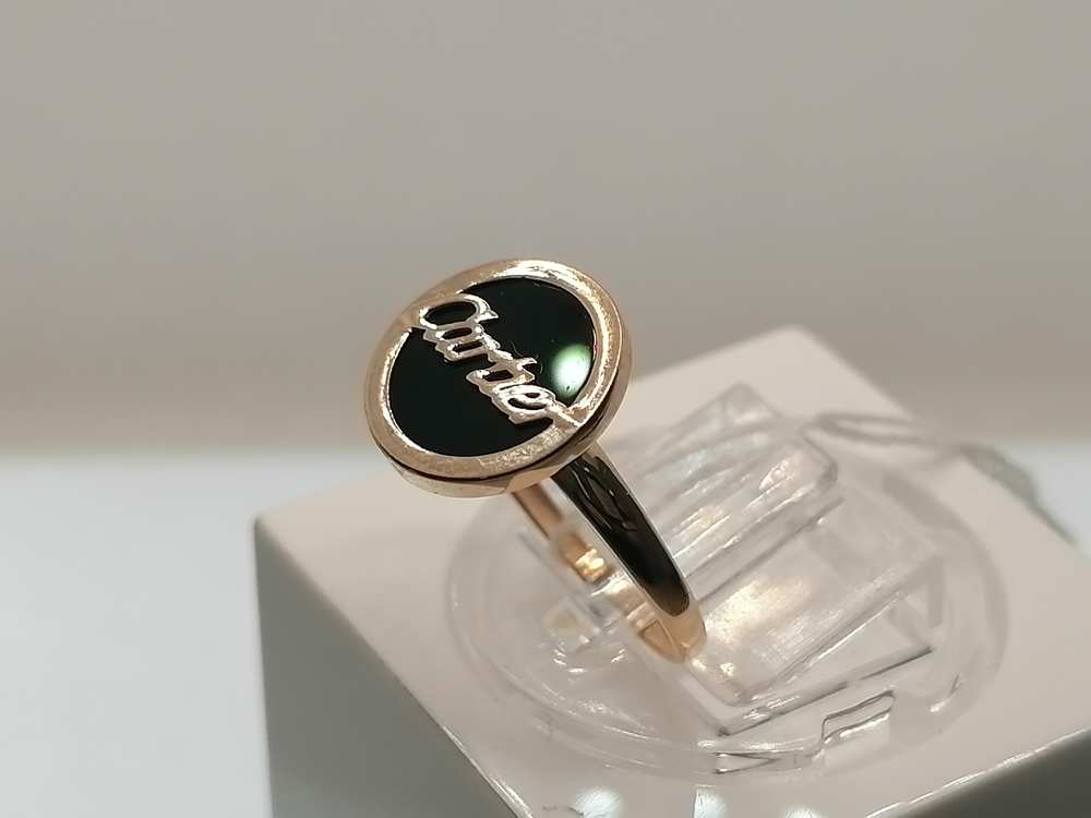 КОЛЬЦО ОНИКС (Au 585)