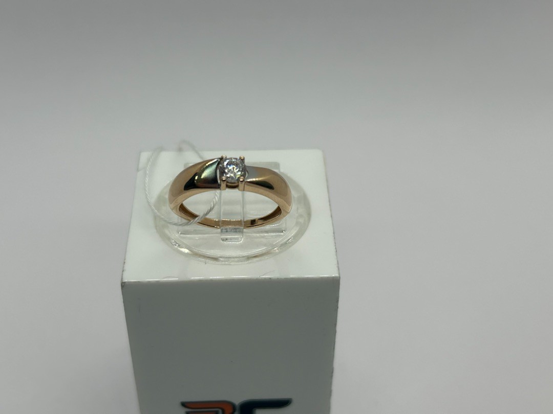 КОЛЬЦО С КАМНЕМ (Au 585)