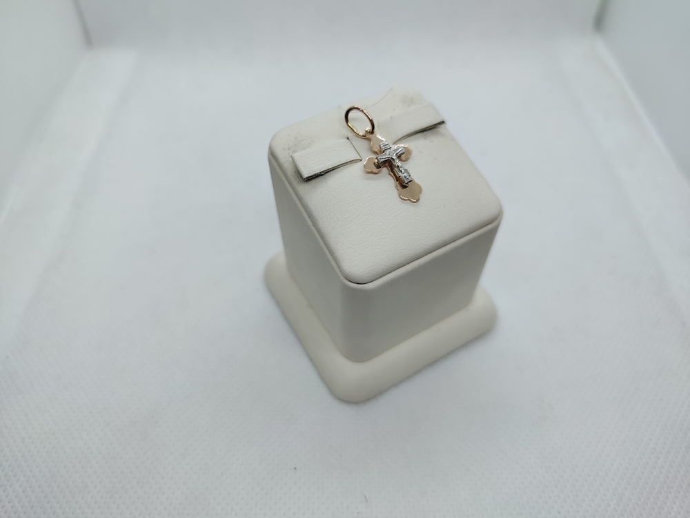 810-00328-10-00-00-00 ПОДВЕСКА КРЕСТ (Au 585) 810-00328-10-00-00-00 ПОДВЕСКА КРЕСТ (Au 585)