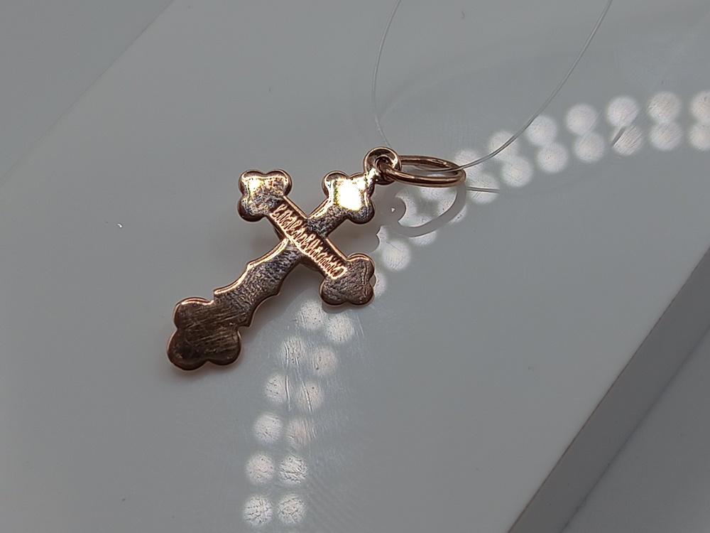 ПОДВЕСКА КРЕСТ (Au 585)