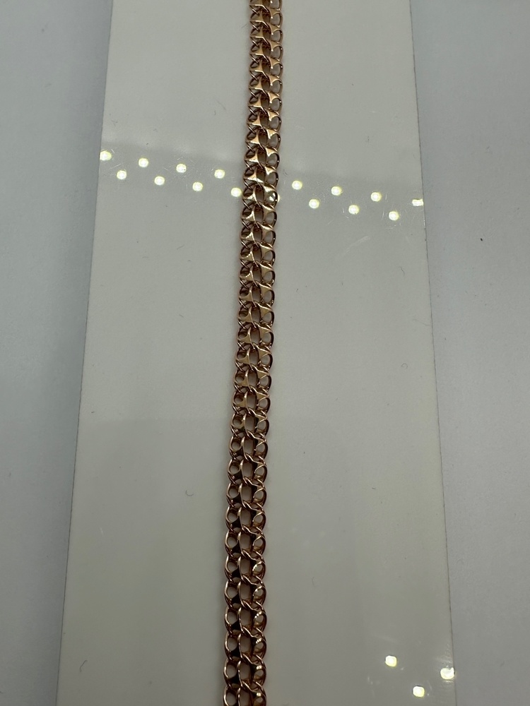 БРАСЛЕТ ПОЛНОВЕСНЫЙ Питон (Au 585)