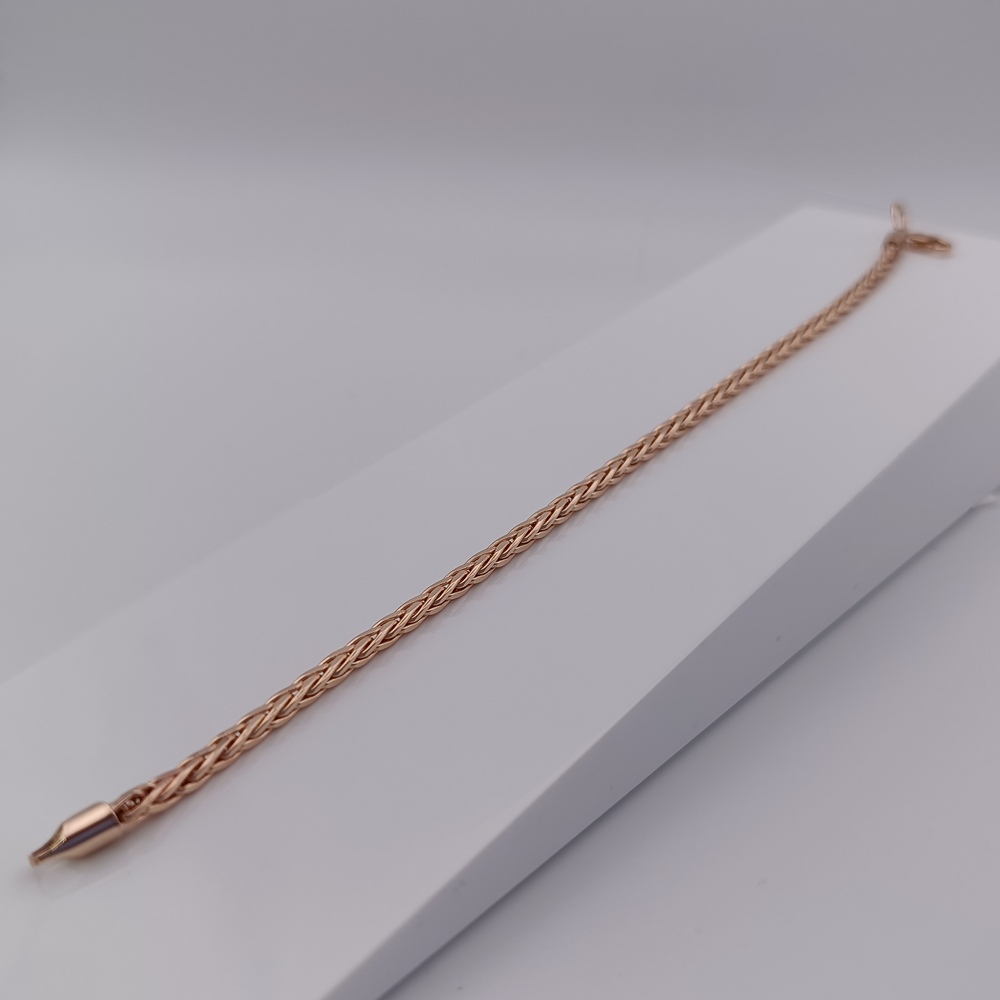 БРАСЛЕТ ПУСТОТЕЛЫЙ Колос (Au 585)