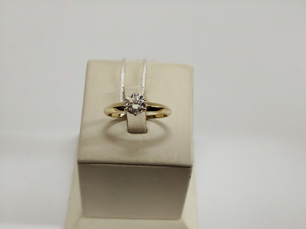 КОЛЬЦО С КАМНЕМ (Au 585)