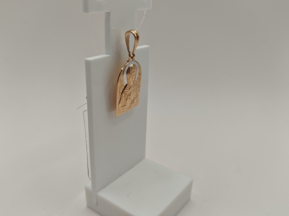 819-00081-10-00-00-00 ПОДВЕСКА ИКОНА без камня (Au 585)