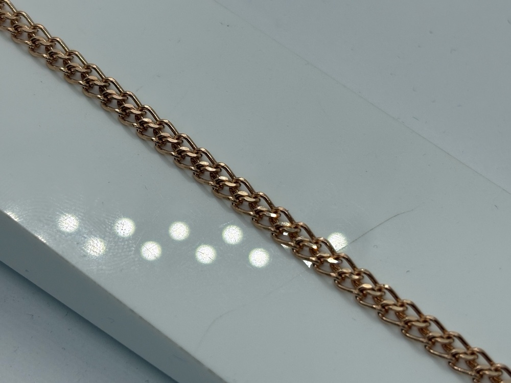 БРАСЛЕТ ПУСТОТЕЛЫЙ Царь (Au 585)